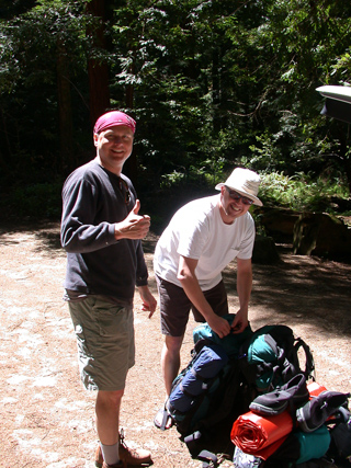 Don and Jimmy, Butano Backpacking photo