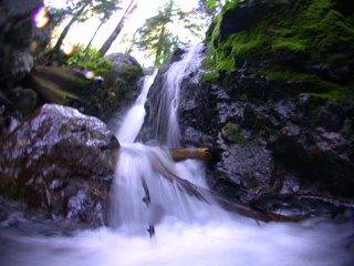 Waterfall, Ventana Wilderness photo