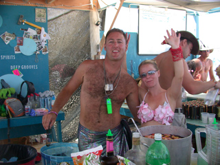 Dave and Audrey, Burning Man photo