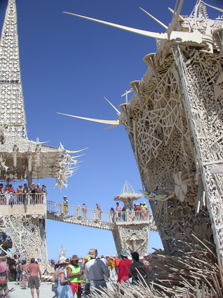 Temple, Burning Man photo