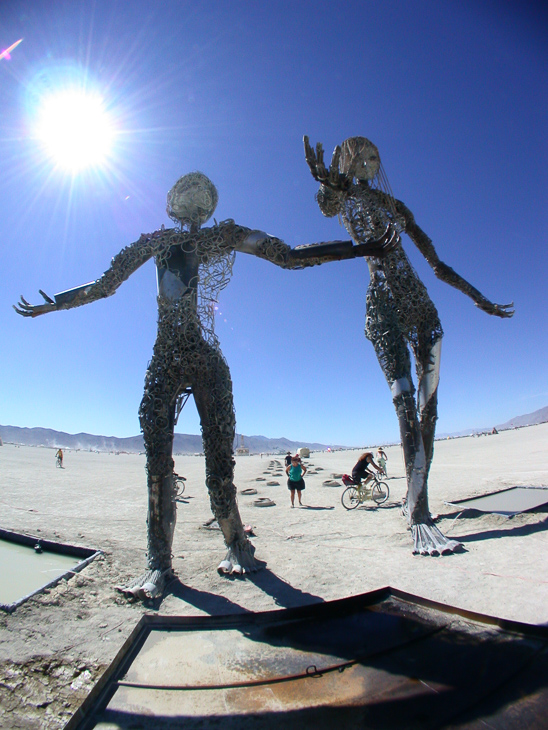 Water Seekers, Burning Man photo