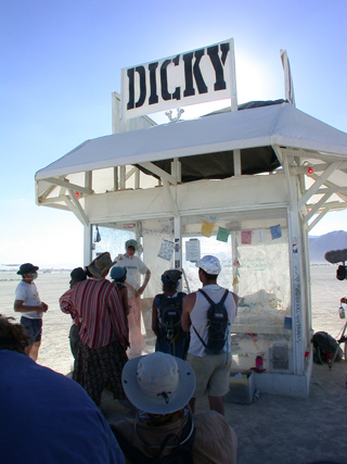 Dicky, Burning Man photo
