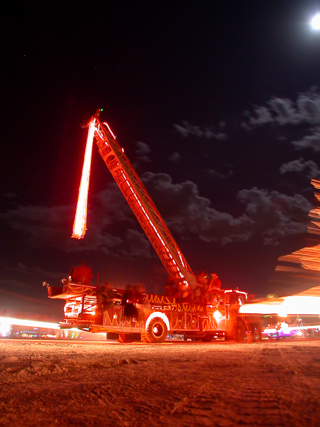 Fire Engine, Burning Man photo