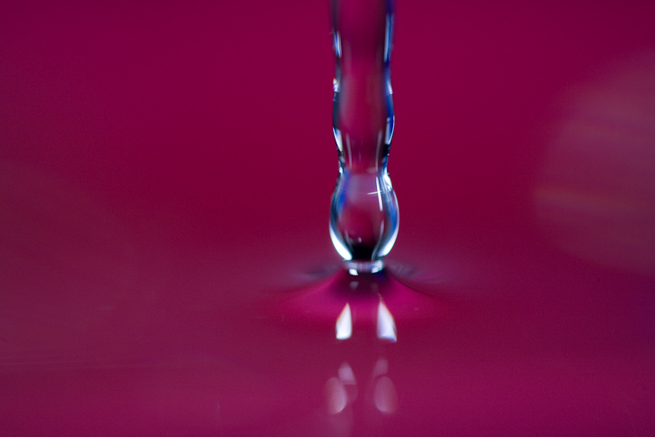 Standing Waves, Water Drop Falling II photo