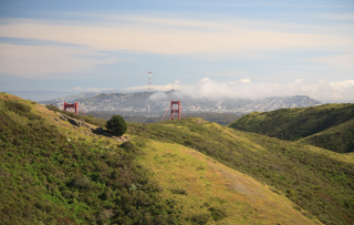 Wolfback Ridge, Golden Gate Bridge photo