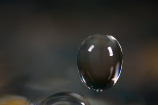 Black Onyx Drop, Water Drop Falling photo