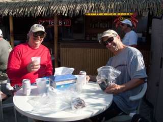 Dave and Buck at the Snook, Marco Island photo
