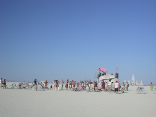 Dance Party on the Playa, Burning Man photo