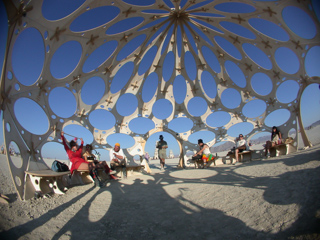 Inside the Dome, Burning Man photo