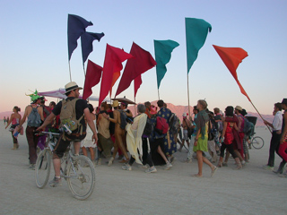 Wedding Party, Burning Man photo