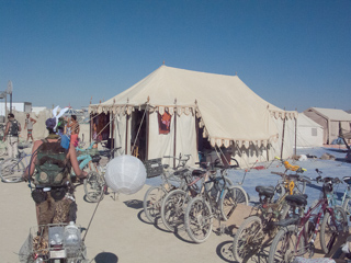 Ganesh Desert Tent, Burning Man photo