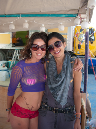 Roxy and Boots, Ganesh Camp photo