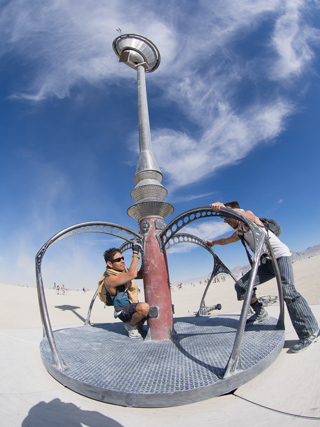 Merry-Go-Round, Burning Man photo