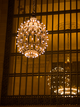 Chandelier, Grand Central Terminal photo