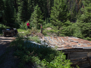 Miner's Cabin, Dave in Montana photo