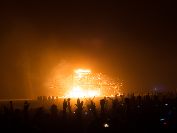 The Man is Toast, Burning Man photo