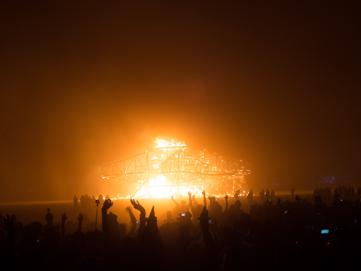 The Man is Toast, Burning Man photo