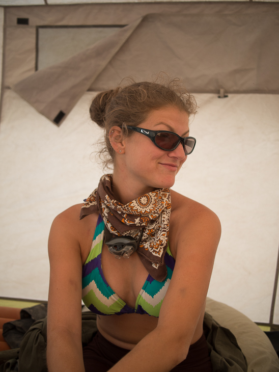 Sasha, Burning Man photo