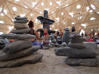 The Temple of Whollyness, Burning Man photo