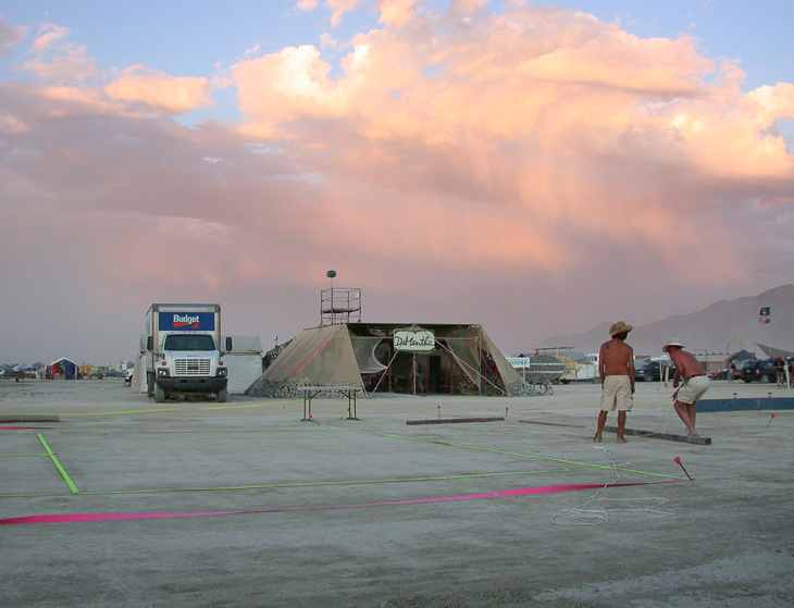 Desert Sunset, Ganesh Camp photo