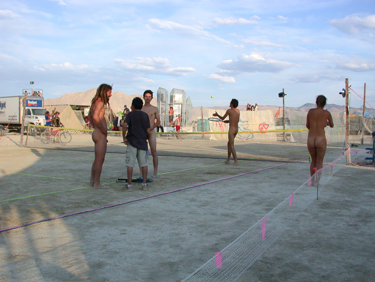 Naked Tennis, Ganesh Camp photo