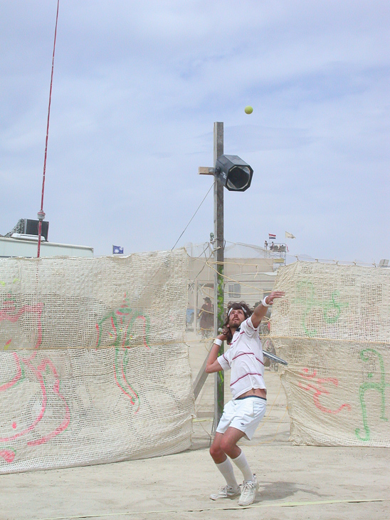 Tennis Match, Ganesh Camp photo