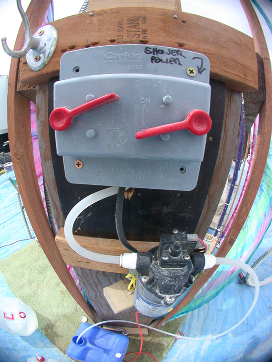 Shower Controls, Ganesh Camp photo