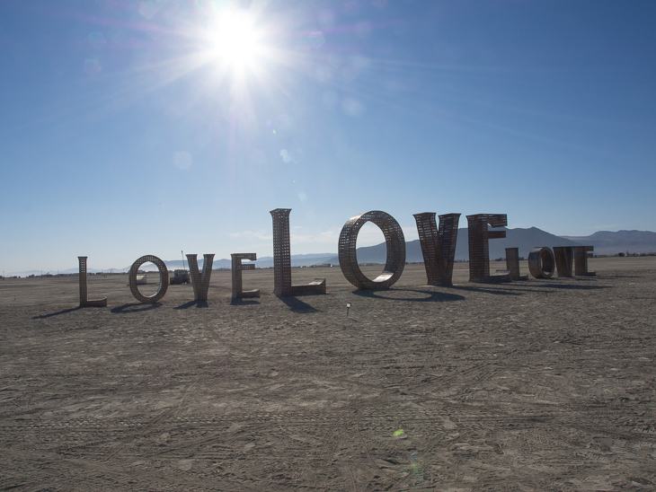 Love, Burning Man photo