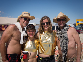 Courtside, Burning Man photo