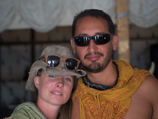 BeLove and Drew, Burning Man photo