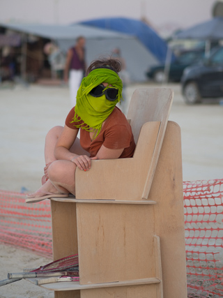 Lia, Burning Man photo