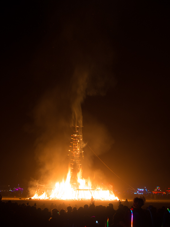 The Man Burns, Burning Man photo