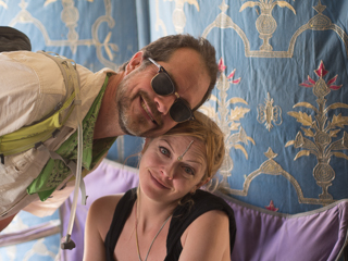 TomTom and Kitty, Burning Man photo