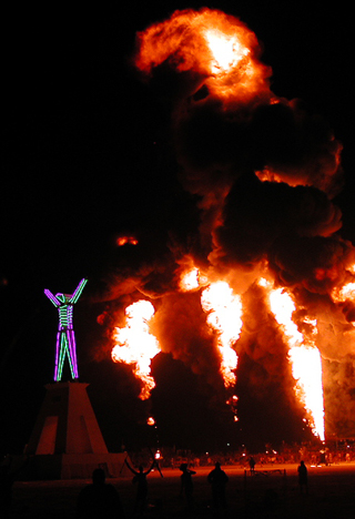 Pre-burn Festivities - 2001, Burning Man photo
