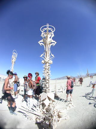 Gateway to the Temple - 2004, Burning Man photo