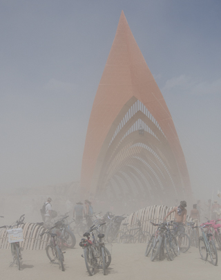 The Temple of Promise - 2015, Burning Man photo