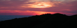 Sunset, Russian Ridge photo