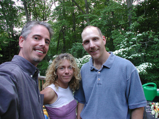 JK, Ellen and Davey, Hart Family photo