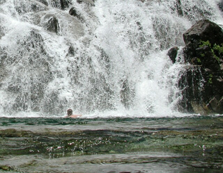 Lower Falls, Trinity Alps photo