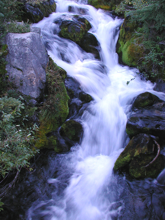 Waterfall, Mount Rainier photo