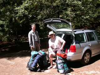 Don and Jimmy, Butano Backpacking photo