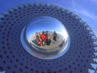 Reflection, Burning Man photo