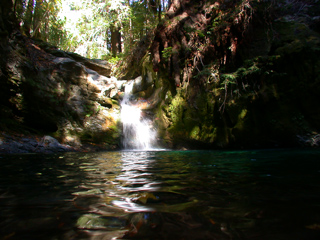 Waterfall near Pico Blanco Camp, Pico Blanco photo