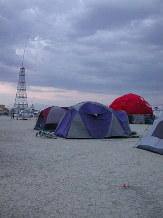 Tower at Love Projector Camp, Ganesh Camp photo