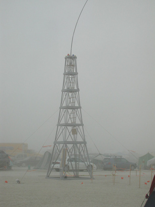 Tower in a Storm, Ganesh Camp photo