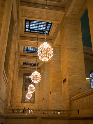 Chandeliers, Grand Central Terminal photo