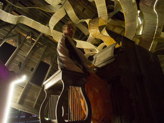 Organist in the Church Trap, Burning Man photo