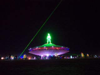 Cargo Cult Spaceship, Burning Man photo
