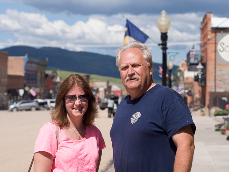 Pam and Joe, Montana Road Trip photo