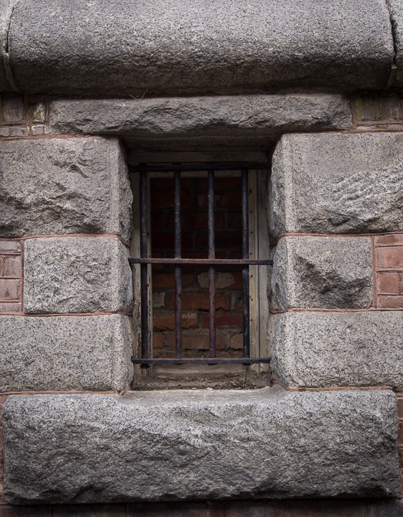 Bricked-Up Prison Window, Montana Road Trip photo